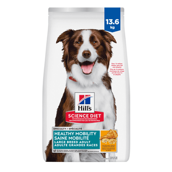 Hill's Science Diet Adult Large Breed Healthy Mobility Chicken Recipe Dry Dog Food, 30lb