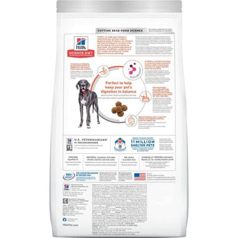 Hill's Science Diet Adult Large Breed Perfect Digestion Chicken Recipe Dry Dog Food, 22lb