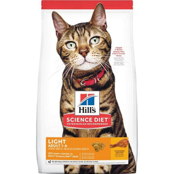 Hill's Science Diet Adult Light Chicken Recipe Dry Cat Food