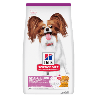 Hill's Science Diet Adult Light Small & Mini Chicken Meal & Barley Dry Dog Food, 4.5lb