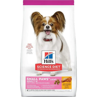 Hill's Science Diet Adult Light Small Paws Chicken Recipe Dry Dog Food, 4.5lb