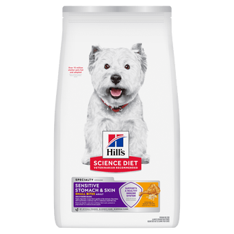 Hill's Science Diet Adult Sensitive Stomach & Skin Small Bites Dry Dog Food