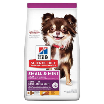 Hill's Science Diet Adult Sensitive Stomach & Skin Small & Mini Dry Dog Food, 4.5lb
