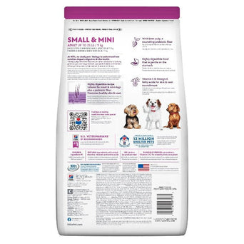 Hill's Science Diet Adult Sensitive Stomach & Skin Small & Mini Dry Dog Food, 4.5lb