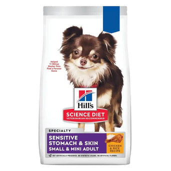 Hill's Science Diet Adult Sensitive Stomach & Skin Small & Mini Dry Dog Food, 4lb