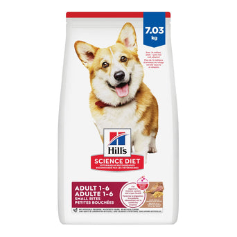Hill's Science Diet Adult Small Bites Lamb Meal & Brown Rice Recipe Dry Dog Food, 15.5lb