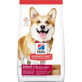 Hill's Science Diet Adult Small Bites Lamb Recipe Dry Dog Food, 15.5lb