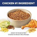 Hill's Science Diet Adult Small & Mini Chicken & Brown Rice Recipe Dry Dog Food, 4.5lb