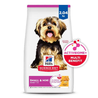 Hill's Science Diet Adult Small & Mini Chicken & Brown Rice Recipe Dry Dog Food, 4.5lb