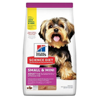 Hill's Science Diet Adult Small & Mini Lamb Meal & Brown Rice Recipe Dry Dog Food, 4.5lb