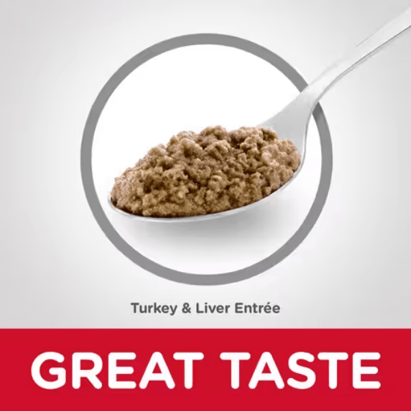 Hill's Science Diet Adult Turkey & Liver Entree Canned Cat Food, 5.5oz