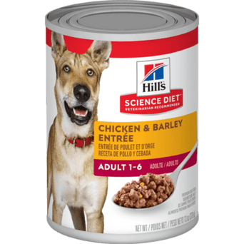 Hill's Science Diet Chicken & Barley Entree Adult Canned Dog Food