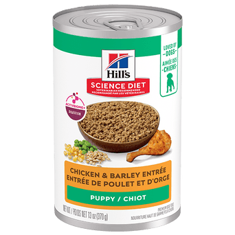 Hill's Science Diet Chicken & Barley Entree Canned Puppy Food, 13oz