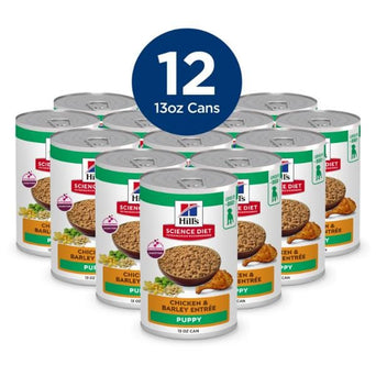Hill's Science Diet Chicken & Barley Entree Canned Puppy Food, 13oz
