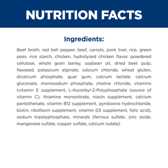 Hill's Science Diet Healthy Cuisine Braised Beef, Carrots & Peas Stew Adult 7+ Canned Dog Food, 12.5oz