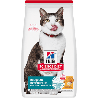 Hill's Science Diet Indoor Adult 11+ Chicken Recipe Dry Cat Food