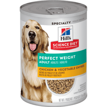 Hill's Science Diet Perfect Weight Chicken & Vegetable Entree Adult Canned Dog Food