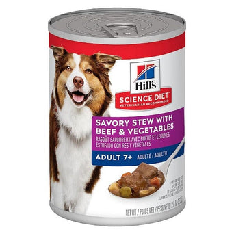 Hill's Science Diet Savory Stew with Beef & Vegetables Adult 7+ Canned Dog Food