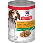 Hill's Science Diet Savory Stew with Chicken & Vegetables Canned Puppy Food