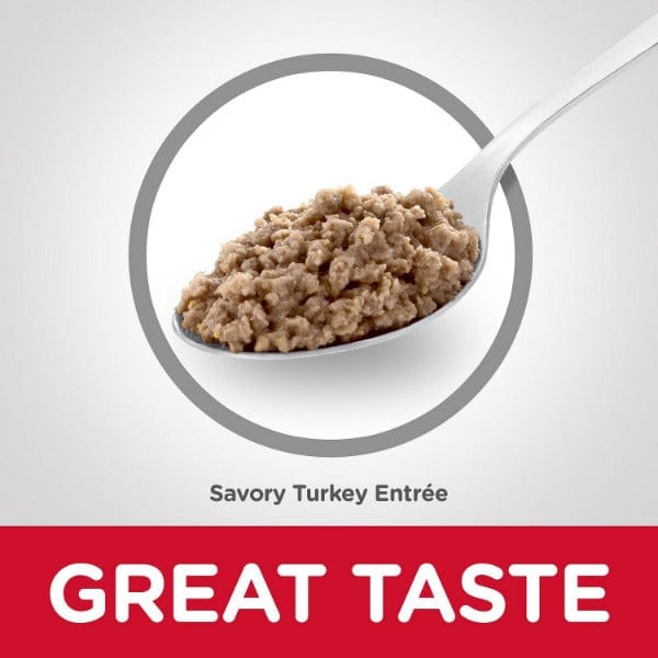 Hill's Science Diet Savory Turkey Entree Adult 7+ Canned Cat Food