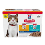 Hill's Science Diet Tender Dinner Adult 7+ Variety Pack Cat Food Pouch