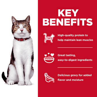 Hill's Science Diet Tender Dinner Adult 7+ Variety Pack Cat Food Pouch