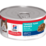 Hill's Science Diet Tender Tuna Dinner Adult 7+ Canned Cat Food