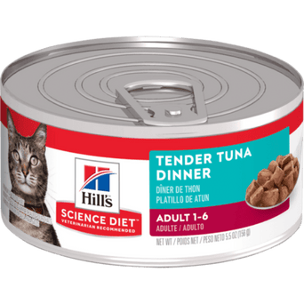 Hill's Science Diet Tender Tuna Dinner Adult Canned Cat Food