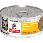 Hill's Science Diet Urinary Hairball Control Savory Chicken Entree Adult Canned Cat Food