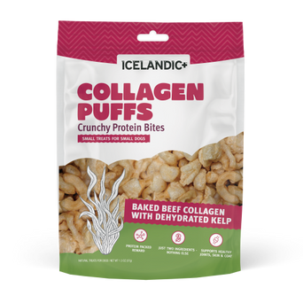 Icelandic+ Icelandic+ Beef Collagen Puffs with Kelp Treats for Small Dogs