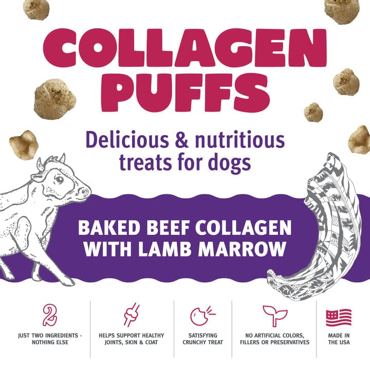 Icelandic+ Icelandic+ Beef Collagen Puffs with Marrow Treats for Small Dogs