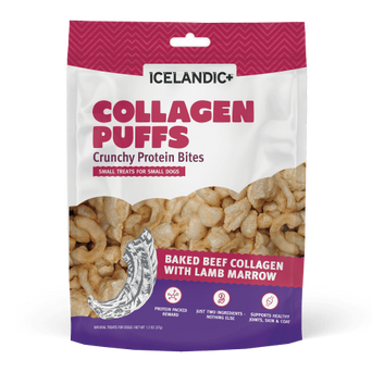 Icelandic+ Icelandic+ Beef Collagen Puffs with Marrow Treats for Small Dogs