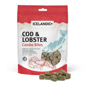 Icelandic+ Icelandic+ Cod & Lobster Combo Bites Fish Dog Treats