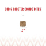 Icelandic+ Icelandic+ Cod & Lobster Combo Bites Fish Dog Treats