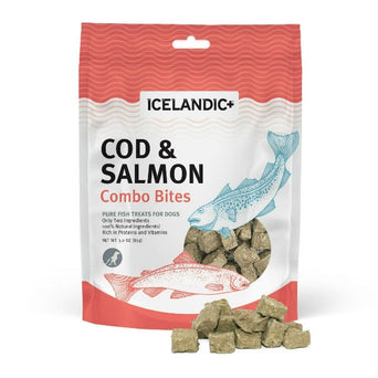 Icelandic+ Icelandic+ Cod & Salmon Combo Bites Fish Dog Treats