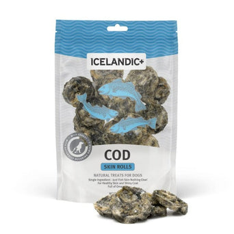 Icelandic+ Icelandic+ Cod Skin Rolls Dog Treats
