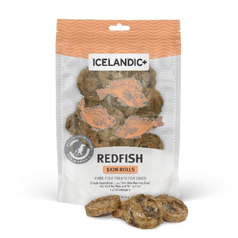 Icelandic+ Icelandic+ Redfish Skin Rolls Dog Treats