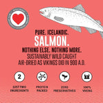 Icelandic+ Icelandic+ Salmon Fish Chips Dog Treats