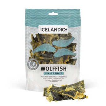 Icelandic+ Icelandic+ Wolffish Skin Sticks & Pieces Dog Treats