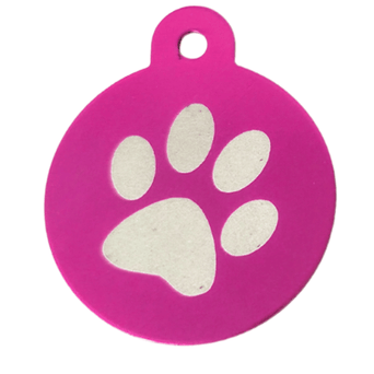 iMARC Custom Engraved Pet Tag; Paws