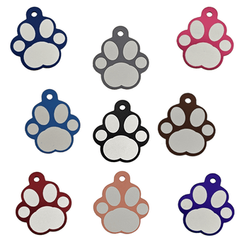 iMARC Custom Engraved Pet Tag; Special Paw