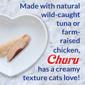 Inaba Foods Inc. Inaba Churu Chicken Recipe Creamy Purée Cat Treat