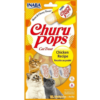 Inaba Foods Inc. Inaba Churu Pops Chicken Recipe Cat Treat