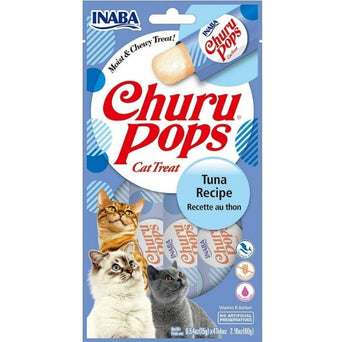 Inaba Foods Inc. Inaba Churu Pops Tuna Recipe Cat Treat