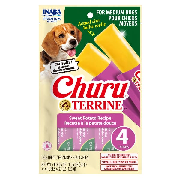 Inaba Foods Inc. Inaba Churu Terrine Sweet Potato Recipe Dog Treats