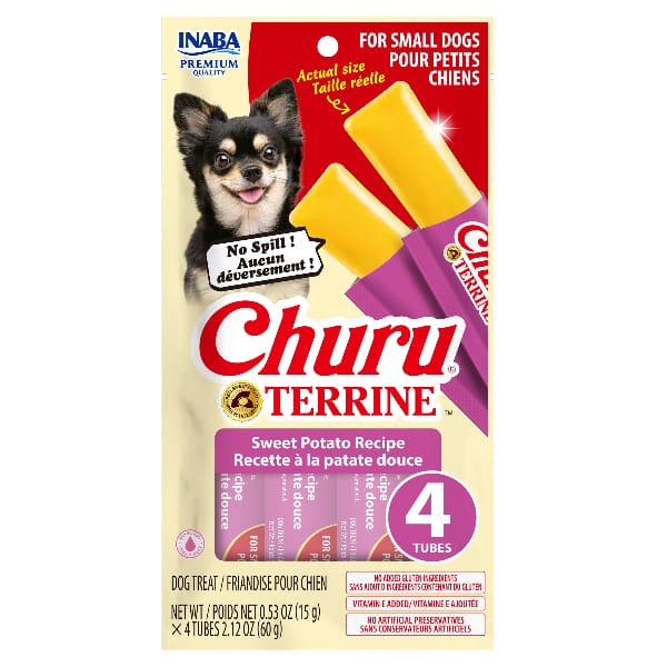 Inaba Foods Inc. Inaba Churu Terrine Sweet Potato Recipe Dog Treats