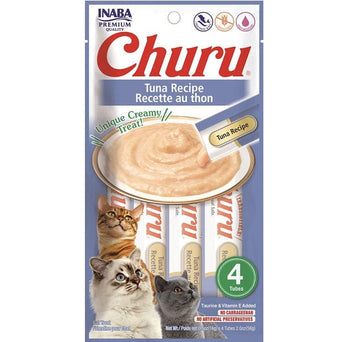 Inaba Foods Inc. Inaba Churu Tuna Recipe Creamy Purée Cat Treat
