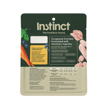 Instinct Instinct FreshDried Raw Meals Cage-Free Chicken Recipe Dog Food