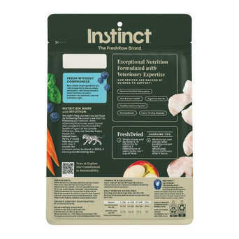 Instinct Instinct FreshDried Raw Meals Wild-Caught Pollock Recipe Dog Food, 14oz