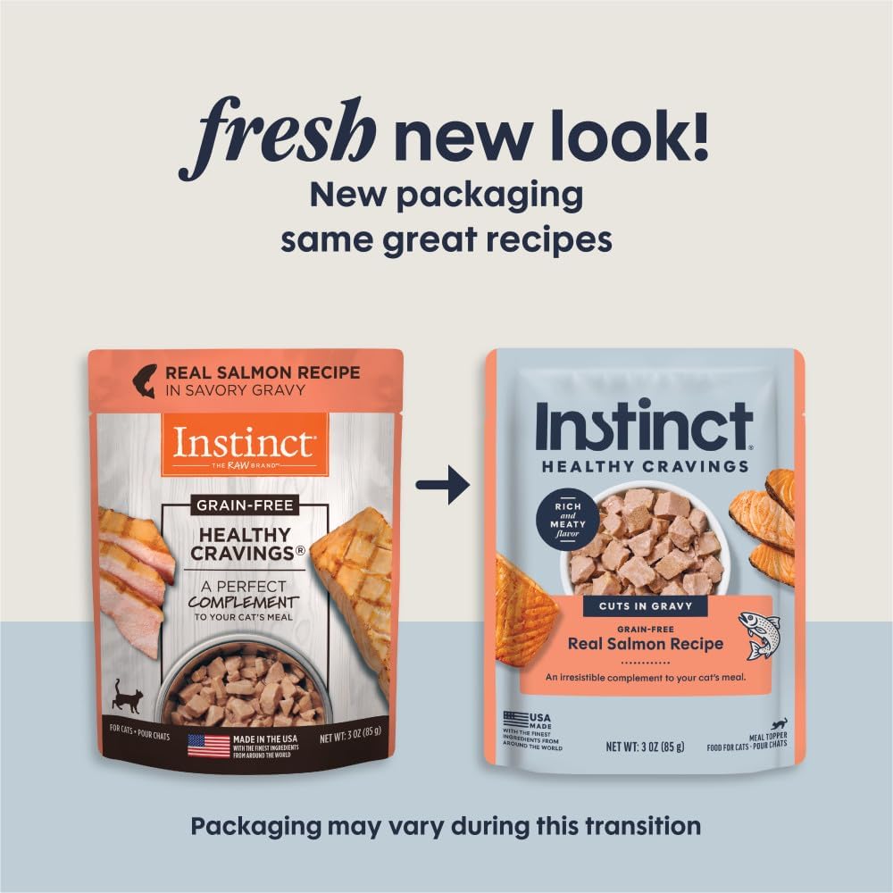Instinct Instinct Healthy Cravings Real Salmon Recipe Wet Cat Food Topper